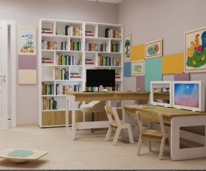 Комплект оборудования для кабинета Психолога 16 м²