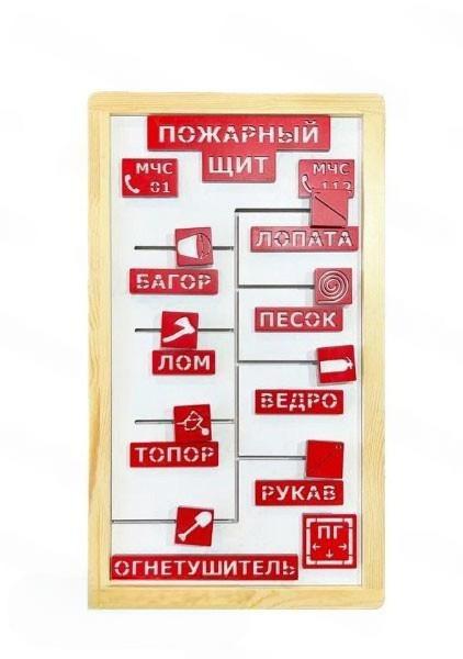 Развивающая панель «Правила пожарной безопасности»