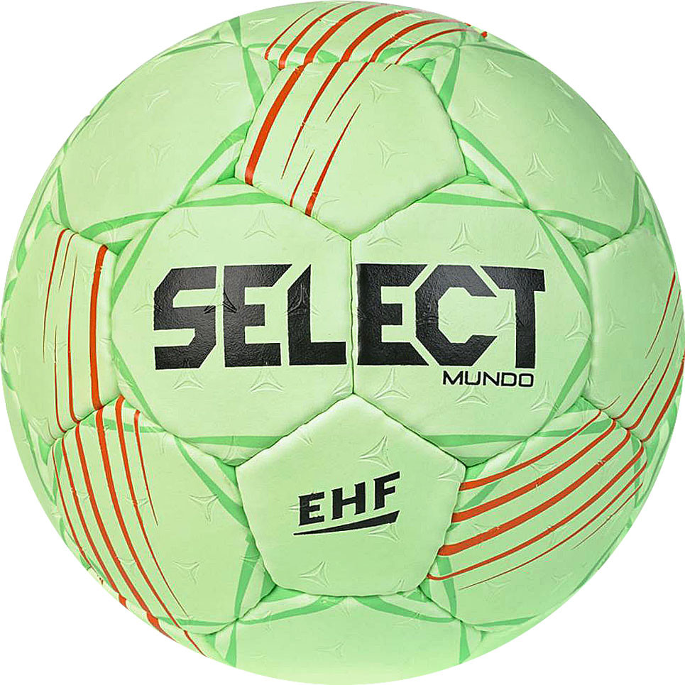 Мяч ганд. SELECT Mundo V22, 1662858444, Senior (р.3), EHF Appr., мат.ПУ,руч.сш, зеленый