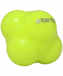 Мяч реакционный RB-301, силикагель, ярко-зеленый Starfit