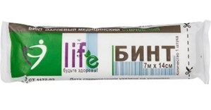 Бинт марлевый медицинский нестерильный